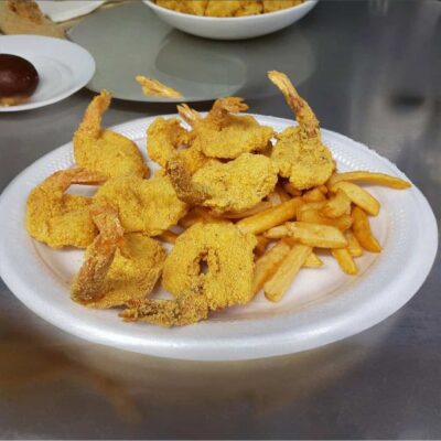 Camarones Empanizados