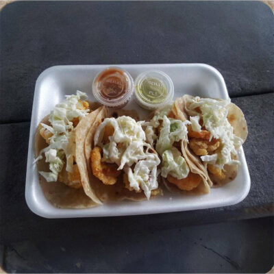 Tacos (pescado x3)