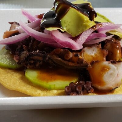 Tostada de Pulpo