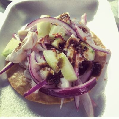 Tostada de Robalo